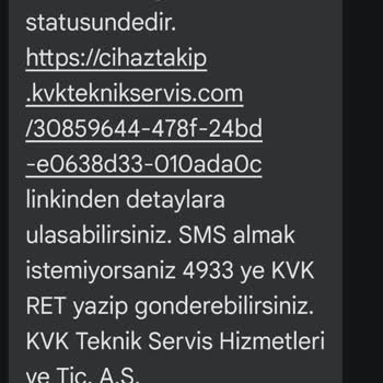 Hepsiburada'dan Alınan İphone 13'ün Servis Çilesi