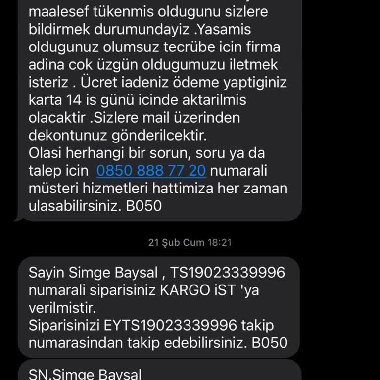 İade Beklerken İletişimsizliğe Mahkum Kaldım