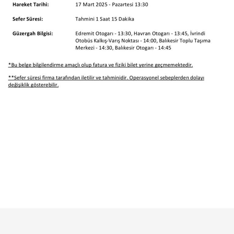 Tehlikeli Yolculuk Ve İlgisiz Şoför