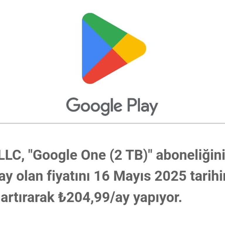 Google One Aboneliğinde Fahiş Fiyat Artışı Ve İndirme Kısıtlamaları