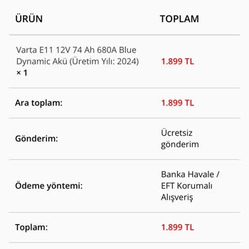 Sipariş Verdim, Akü Hala Yok: Müşteri Hizmetleri Sessiz