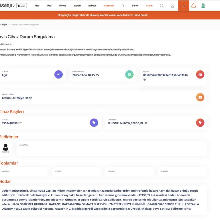 İphone 14'te Teknik Sorunlar Ve Garanti Kapsamı Anlaşmazlığı