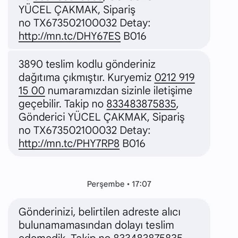 Teslimat Sorunu Ve İletişim Eksikliği İle Zorlaşan Müşteri Deneyimi