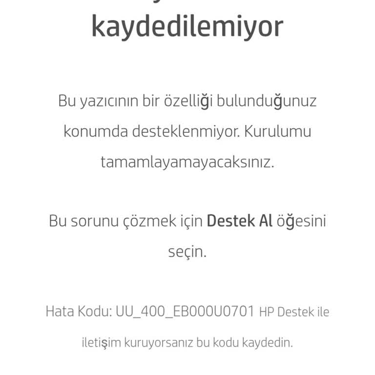 HP Deskjet 2878 Kurulum Sorunu Ve İade Düşüncesi