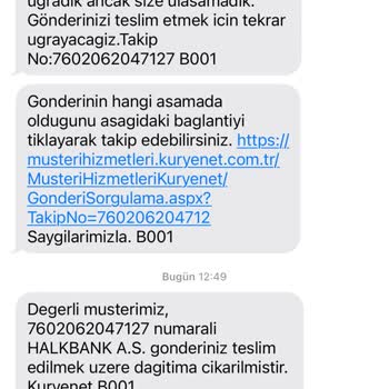 Teslim Edilmeyen Banka Kartı Ve Yetersiz İletişim Sorunu