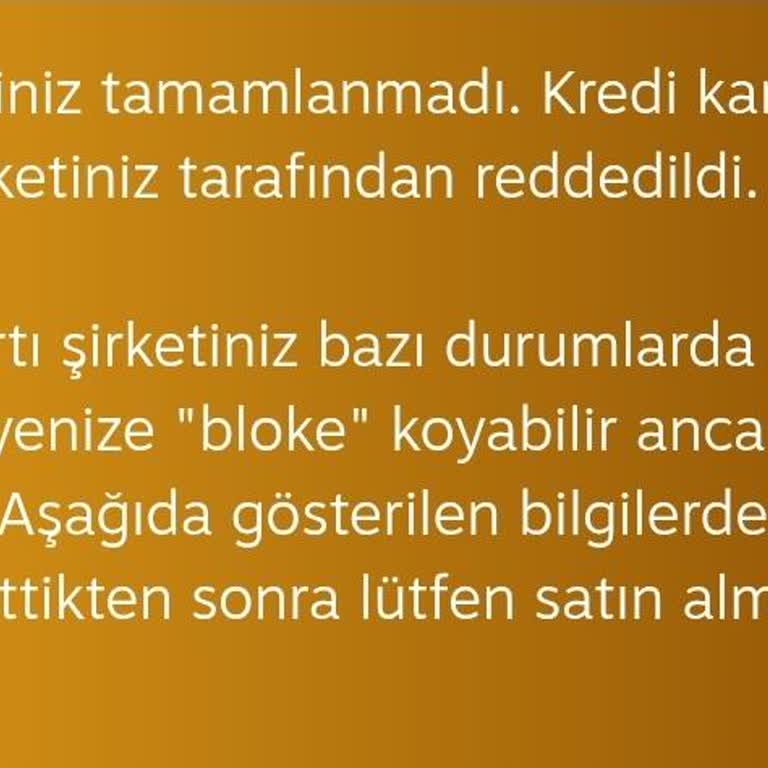 İninal Kart İle Steam Ödeme Sorunu