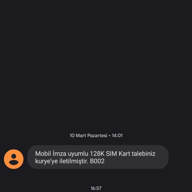 Mobil İmza Teslimat Sorunu Ve Yetersiz Müşteri Hizmeti