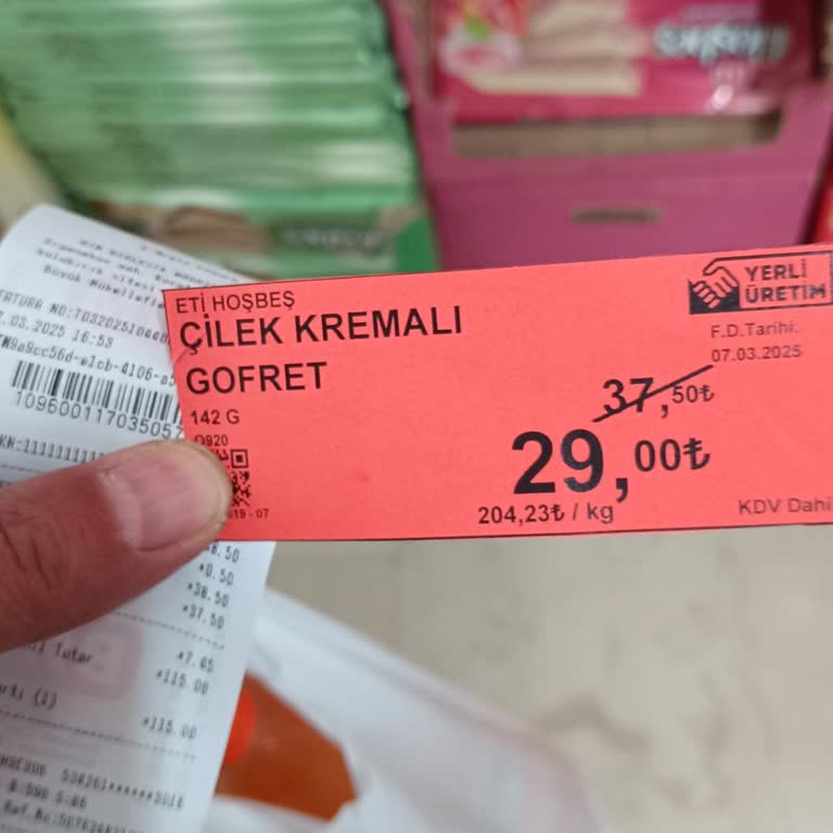 BİM'de Etiket Ve Kasa Fiyat Farkı Sorunu