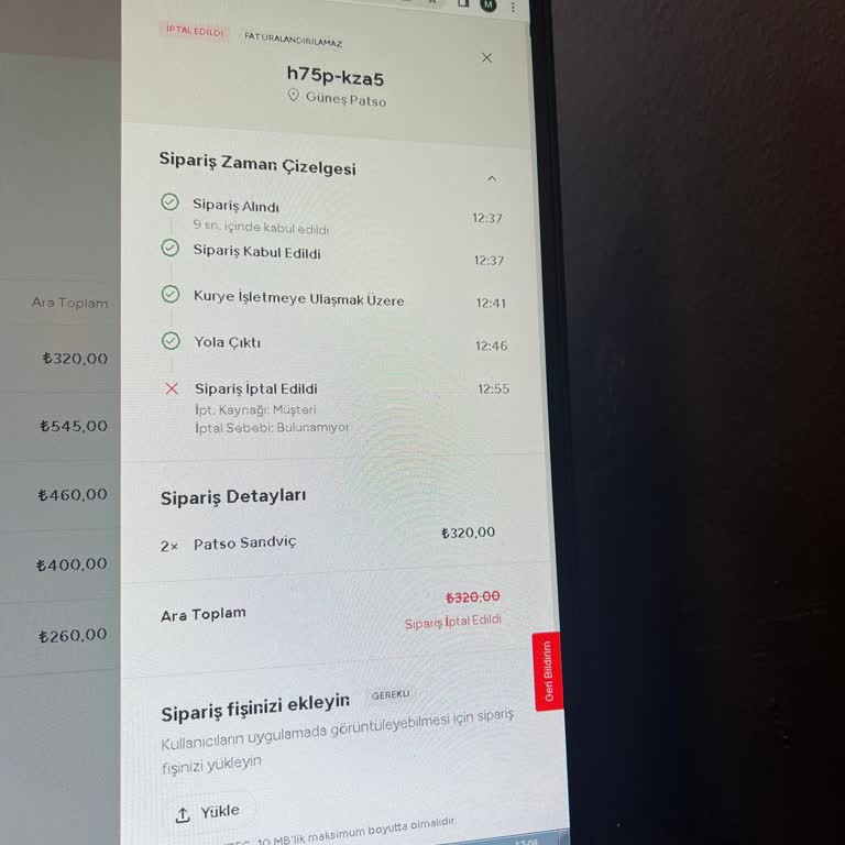 Yemek Sepeti Kurye Sorunu Ve Mağduriyet
