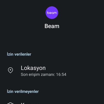 Beam Uygulaması Scooterları Gösteremiyor