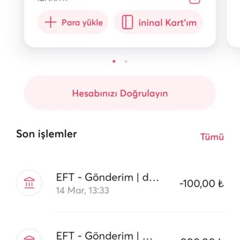 İninal Kart EFT İşlemi Mağduriyeti: Para Nerede?