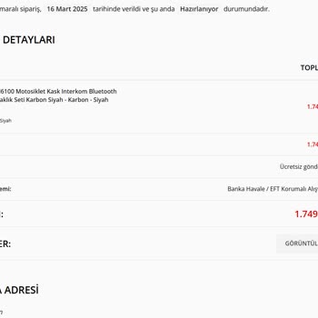 Sipariş Numarası Krizi: Çifte Ödeme Talebi