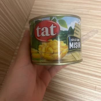 Tat Markası Konserve Mısırda Böcek Şoku