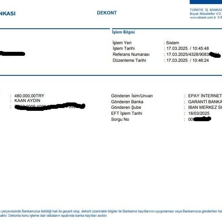 Beklenmedik Komisyon Kesintisi