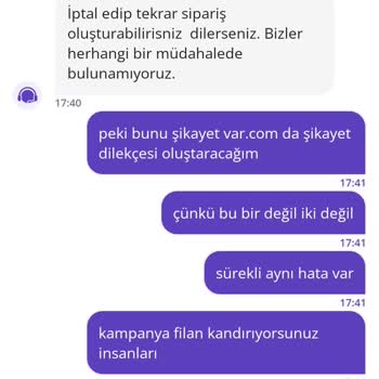 Getir'de Ücretsiz Getirme Sorunu