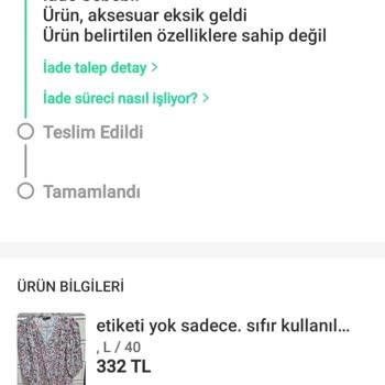 Kargo Kaybolan Ürünler Ve Mağduriyet