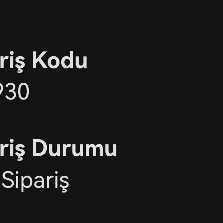 10 Gün Geçti Siparişim Nerede