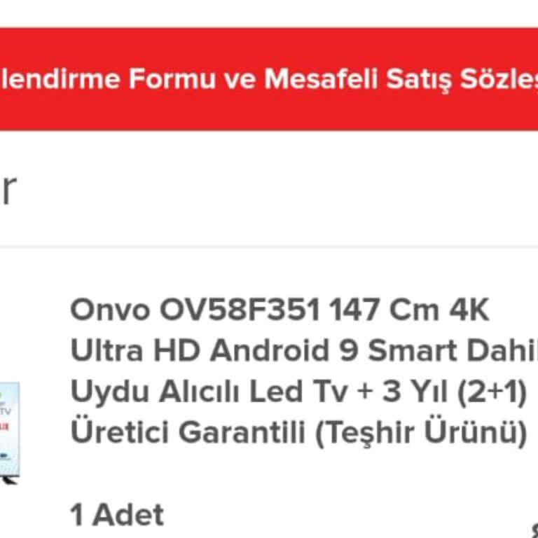 Garanti Süresi Yanıltmacası: Televizyonumun Bozulması Ve Çözüm Bulunamaması