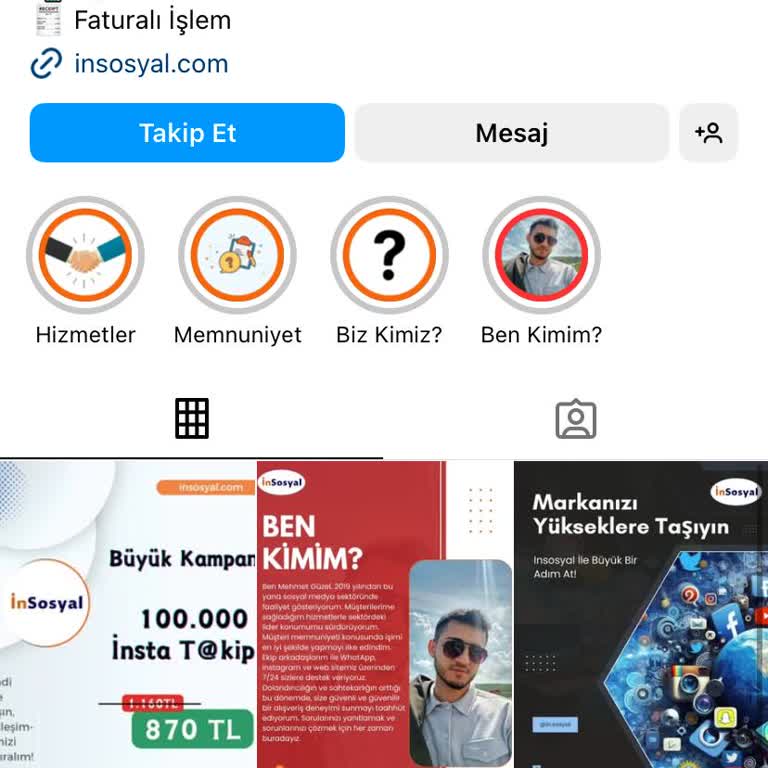 İnSosyal Instagram Takipçi Yükleme Konusunda Yaşanan Mağduriyet!