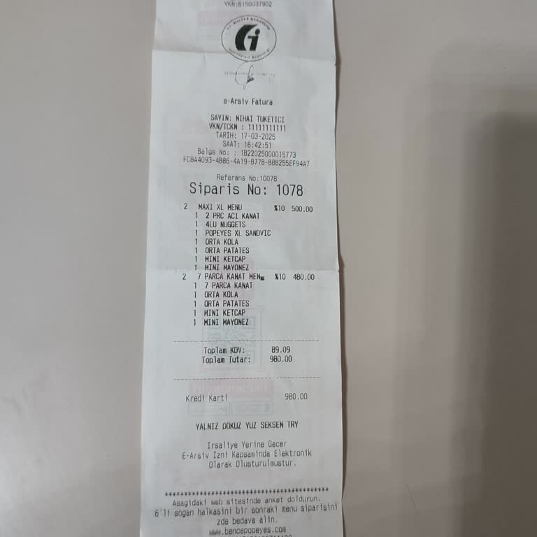 Eksik Ürün Ve İletişimsizlik: Popeyes'tan Hayal Kırıklığı