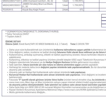 Yırtılan Pantolon Ve Yanlış Ücretlendirme Sorunu