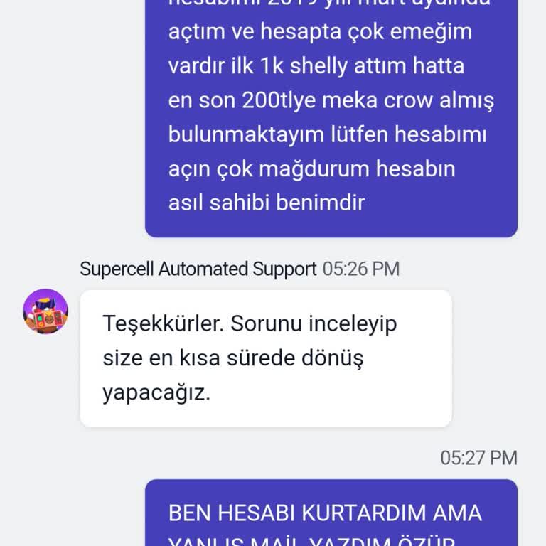 Supercell Destek Yanıt Vermiyor: Hesabım Kilitli Kaldı!