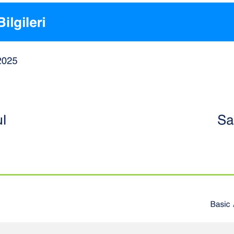 Uçuş Kapısının Erken Kapanması Mağduriyeti