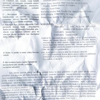 Araç Kiralama Firmasında Haksız İcra Takibi Ve Şişirilmiş Hasar Bedeli