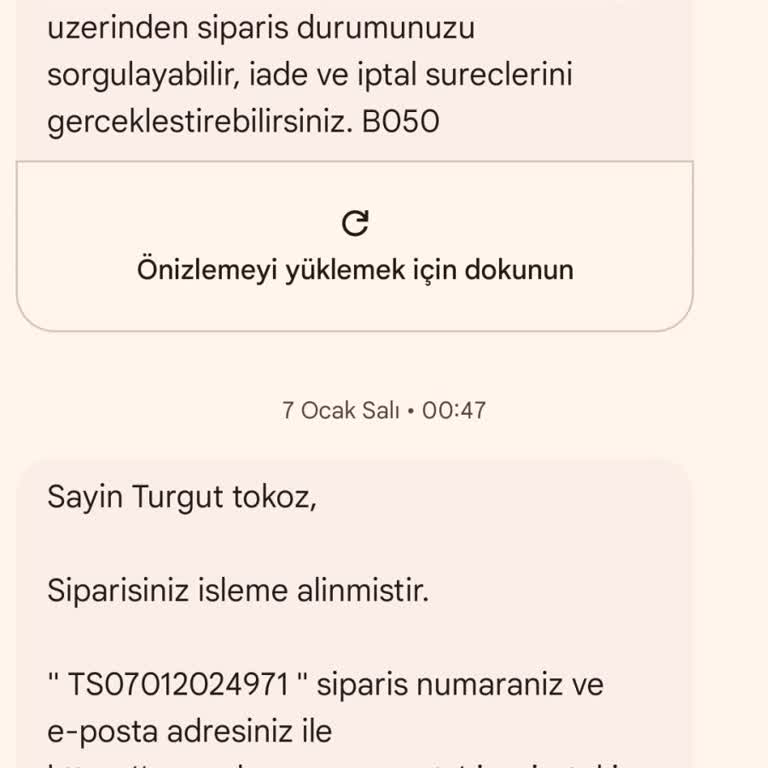 Slazenger Ürün Kalitesi Ve Müşteri Hizmetleri Hayal Kırıklığı