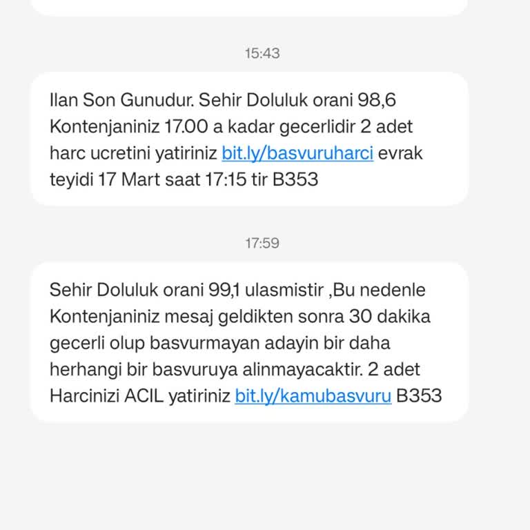 Başvuru Sürecinde Yaşanan Aksaklıklar