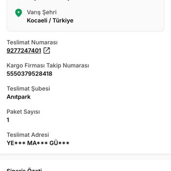 Yanlış Teslimat Tarihi Ve Kayıp Ürün Sorunu