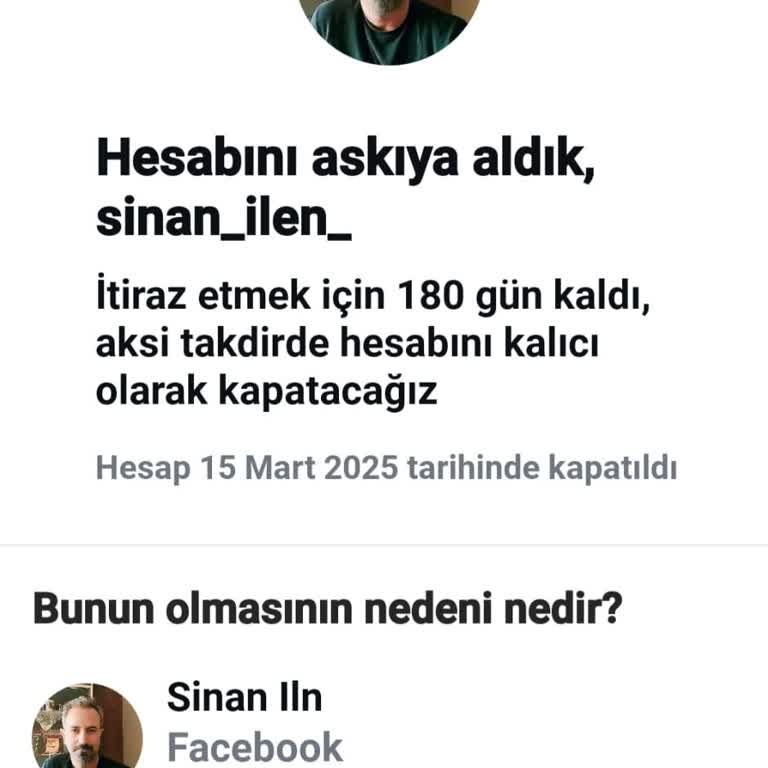 Haksız Hesap Askıya Alınması Mağduriyeti