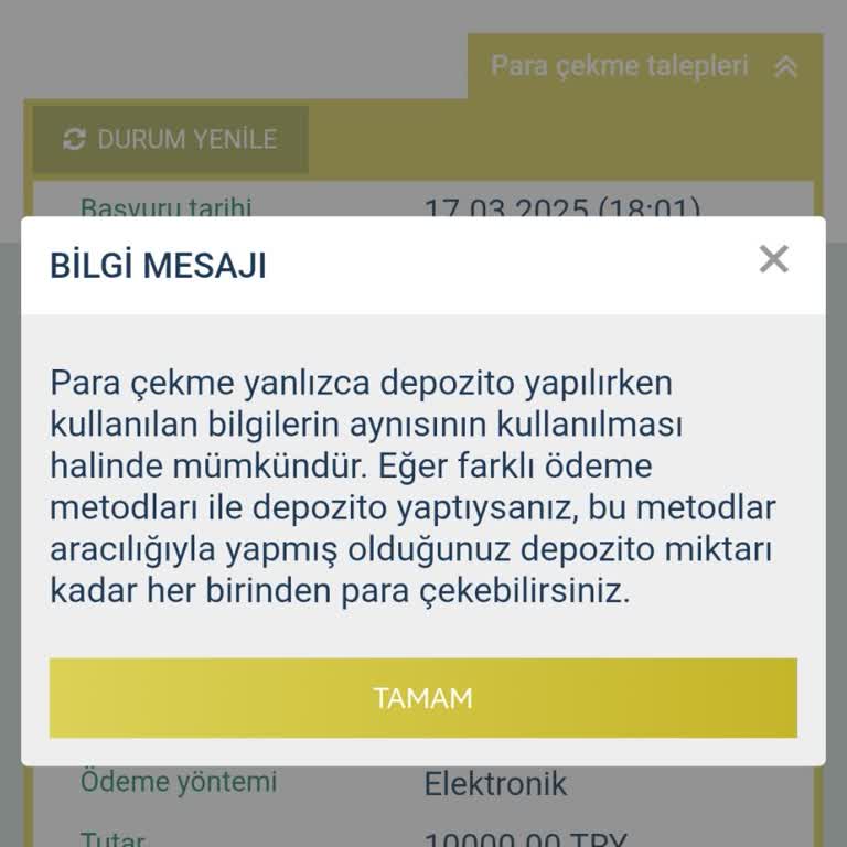 Betwinner'da Para Çekim Sorunu