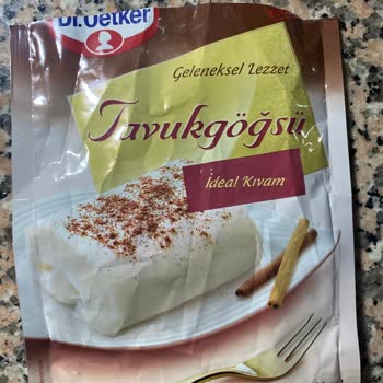 Tavuk Göğsü Tatlısı İçerik Şikayeti