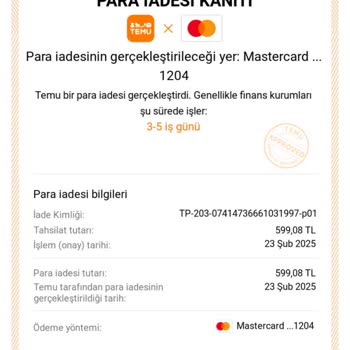 Para İadesinde Sürekli Oyalama