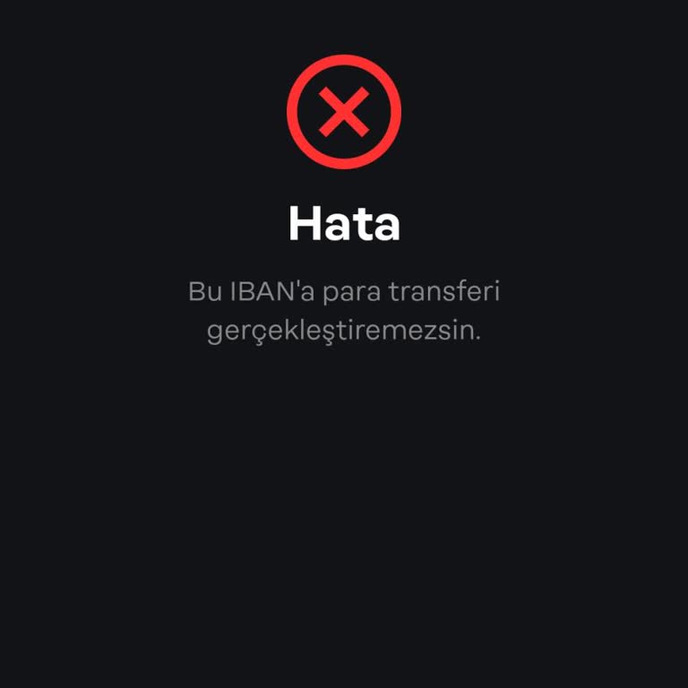 Papara'dan IBAN'a Para Gönderememe Sorunu