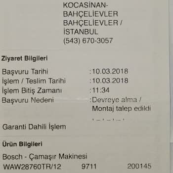 Garanti Süresi Yanlış Anlaşılması Ve Servis Sorunu