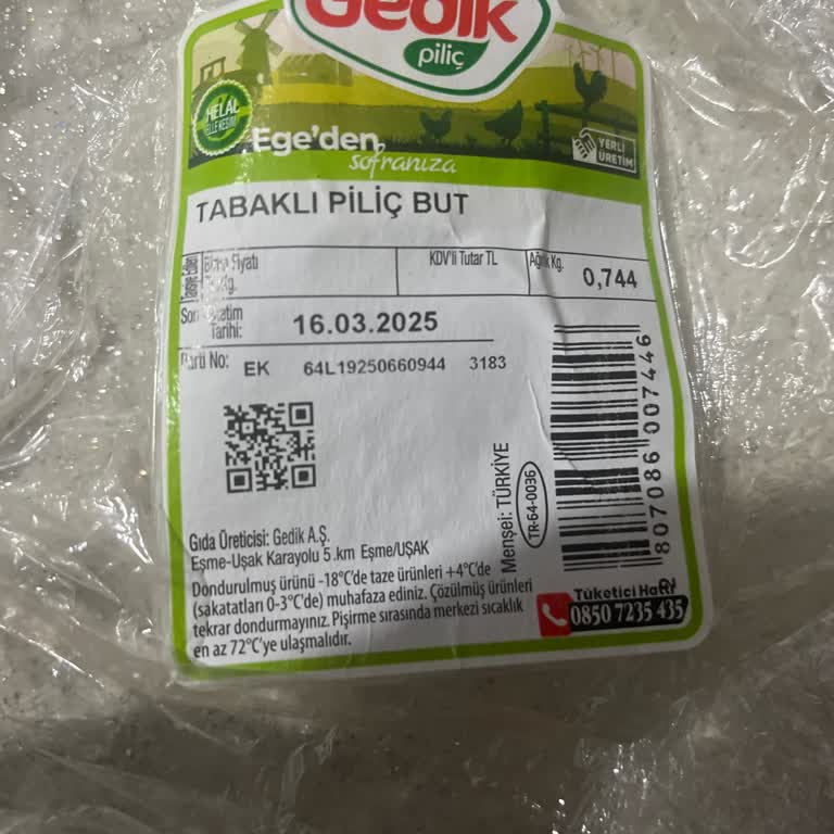 Son Kullanma Tarihi Geçmiş Tavuk Butlarıyla Zehirlenme Riski
