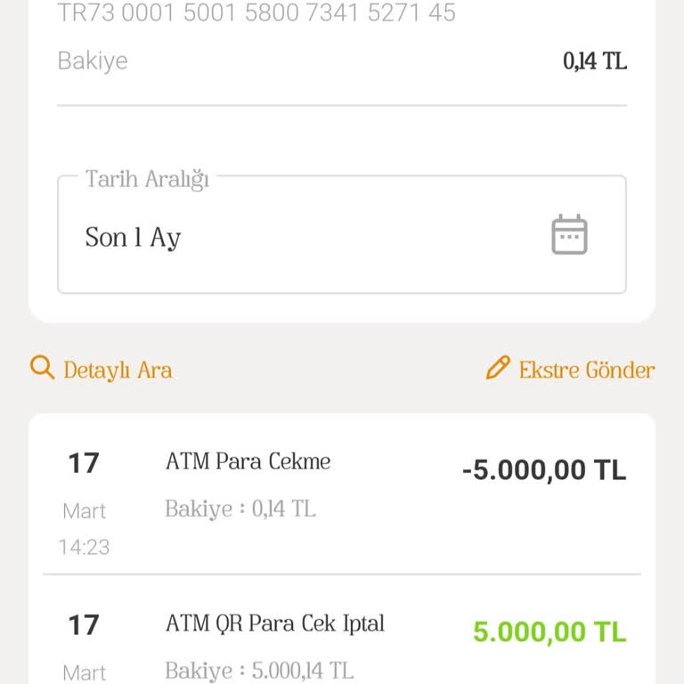 ATM'de Tekrarlanan Para Çekme Sorunu