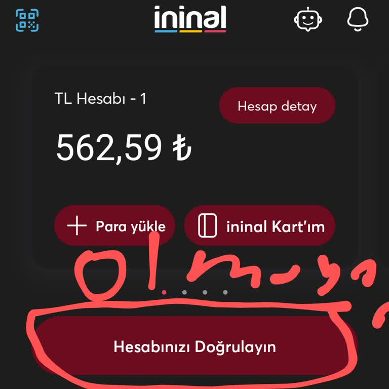 İninal Hesap Doğrulama Sorunu