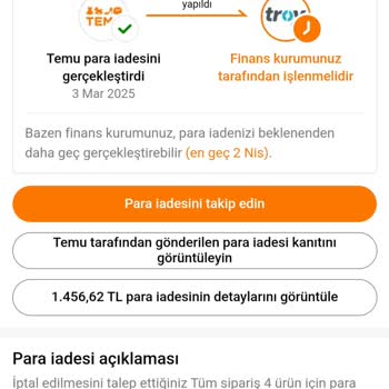İptal Edilen Ürünün İadesi 21 Gündür Bekliyor
