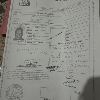 Araç Muayenesinde Hatalı LPG Dönüşüm Kaydı Sorunu