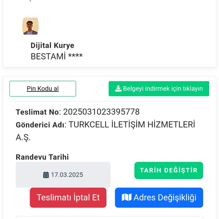 Kargomun Ulaşmaması Ve İletişim Sorunları