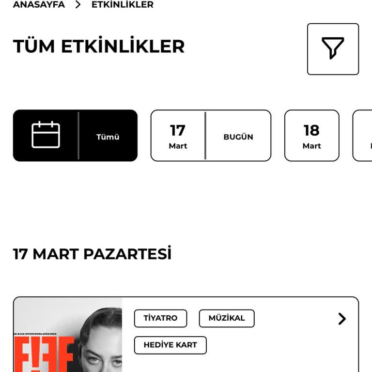 İptal Edilen Etkinlik Ve Fahiş Tarih Değişikliği Ücreti