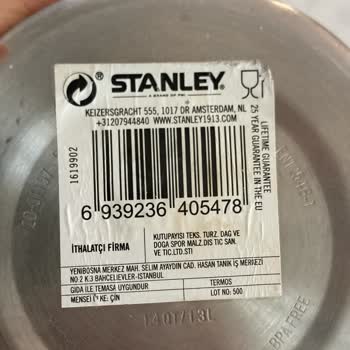 Stanley Termosun Isı Kaybı Ve Garanti Sorunu