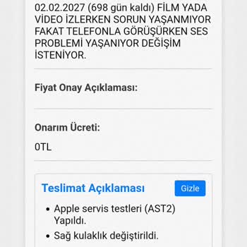 Airpods İade Ve Servis Sorunu