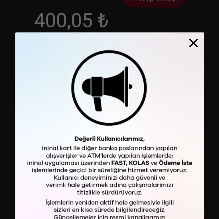 İninal Kartta Para Var Ama Kullanamıyorum