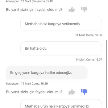 Hepsiburada'dan Ayakkabı Siparişim Neden Hala Kargoya Verilmedi