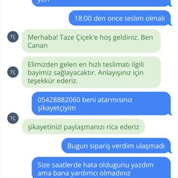 Teslimat Sorunu Ve Yanıtsız Mesajlar