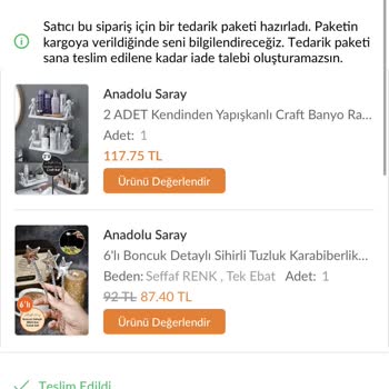 Yanlış Ürün Ve İade Süreci Sorunu